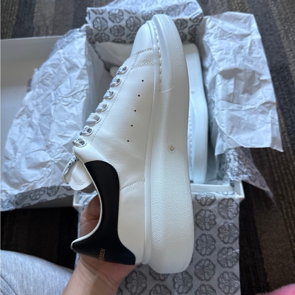 Alexander McQueen Oversized “Larry” Leather Sneakers